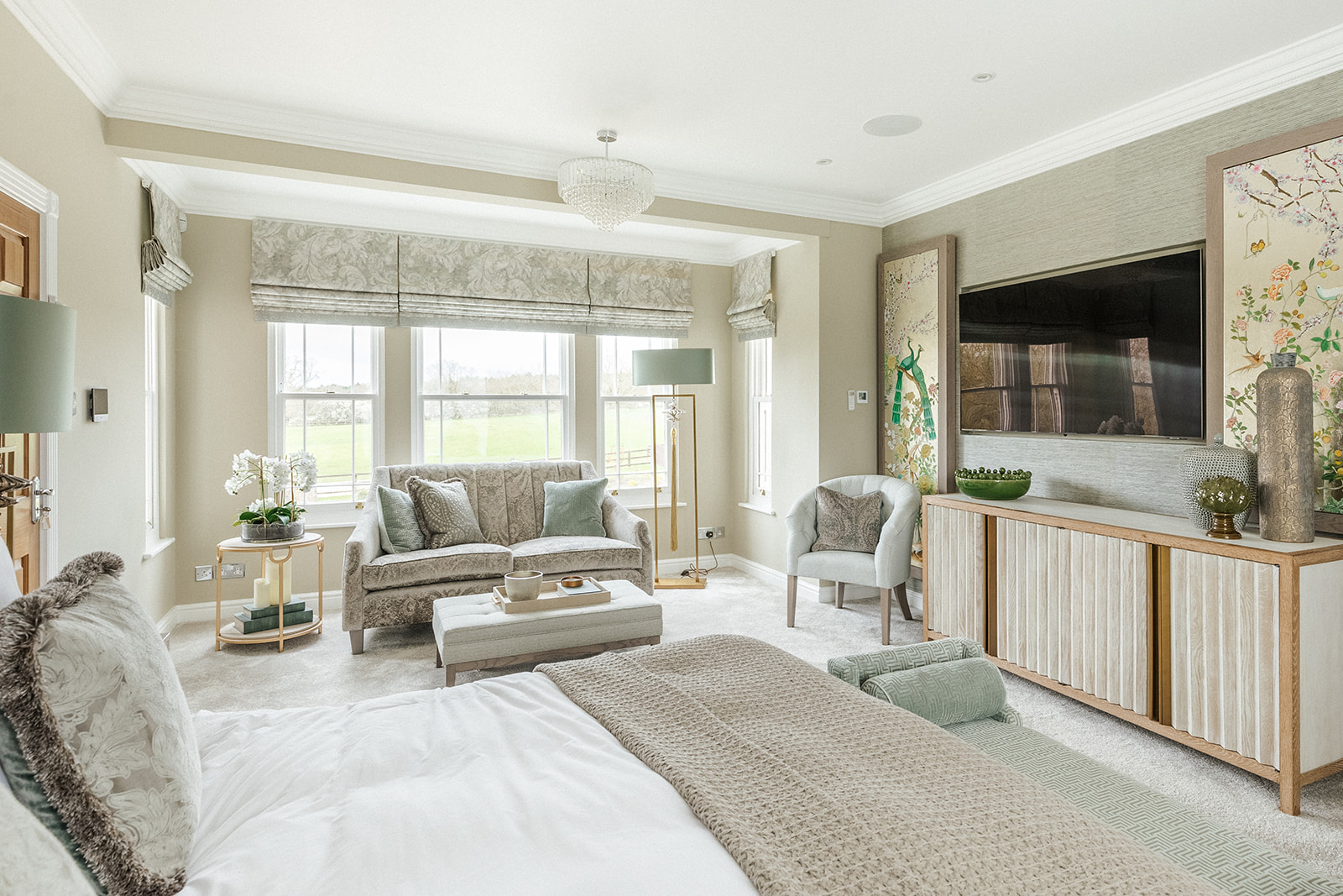 Witham Project &mdash; principal bedroom suite by Tone Interiors
