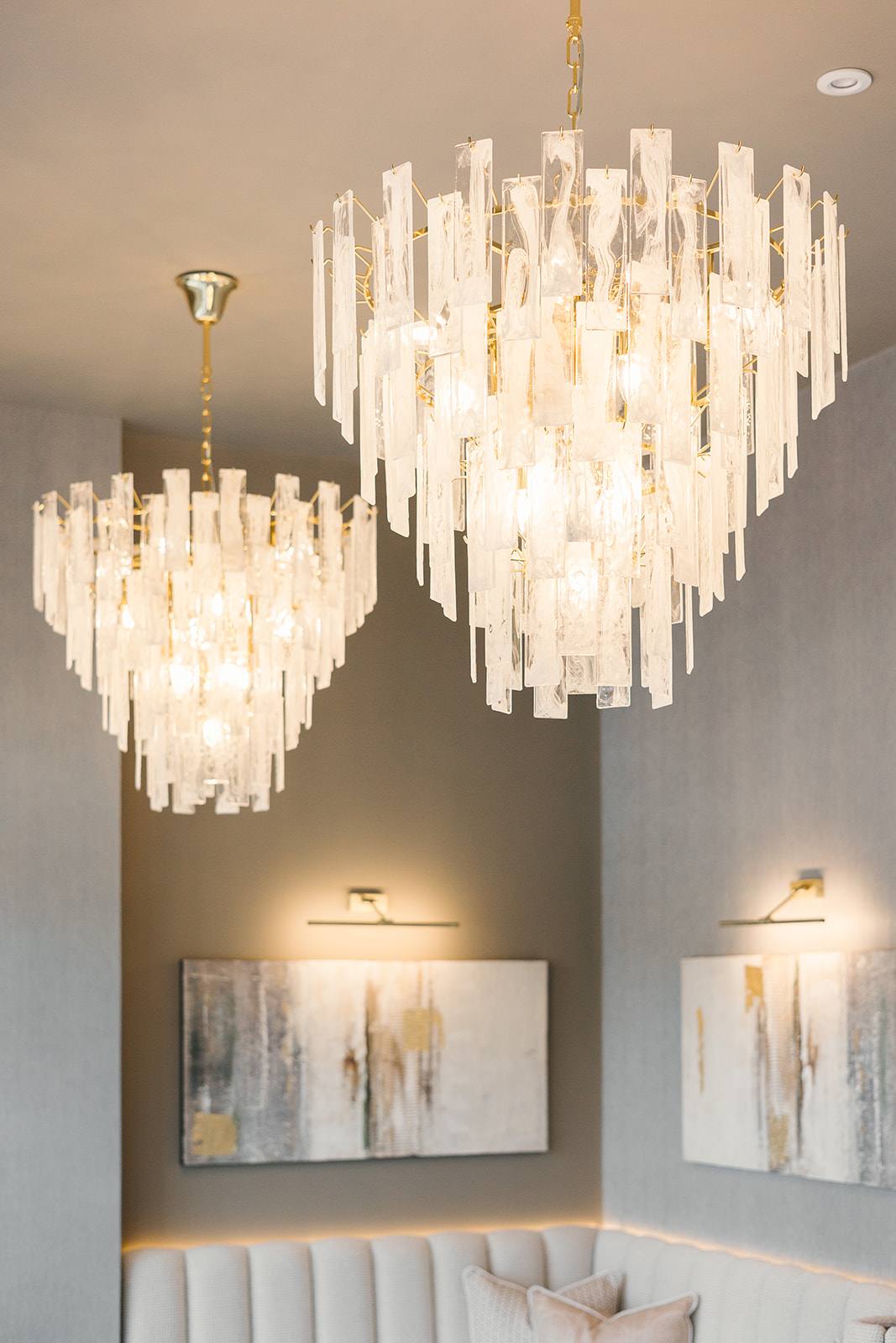 A completed commercial interior design project by the studio
