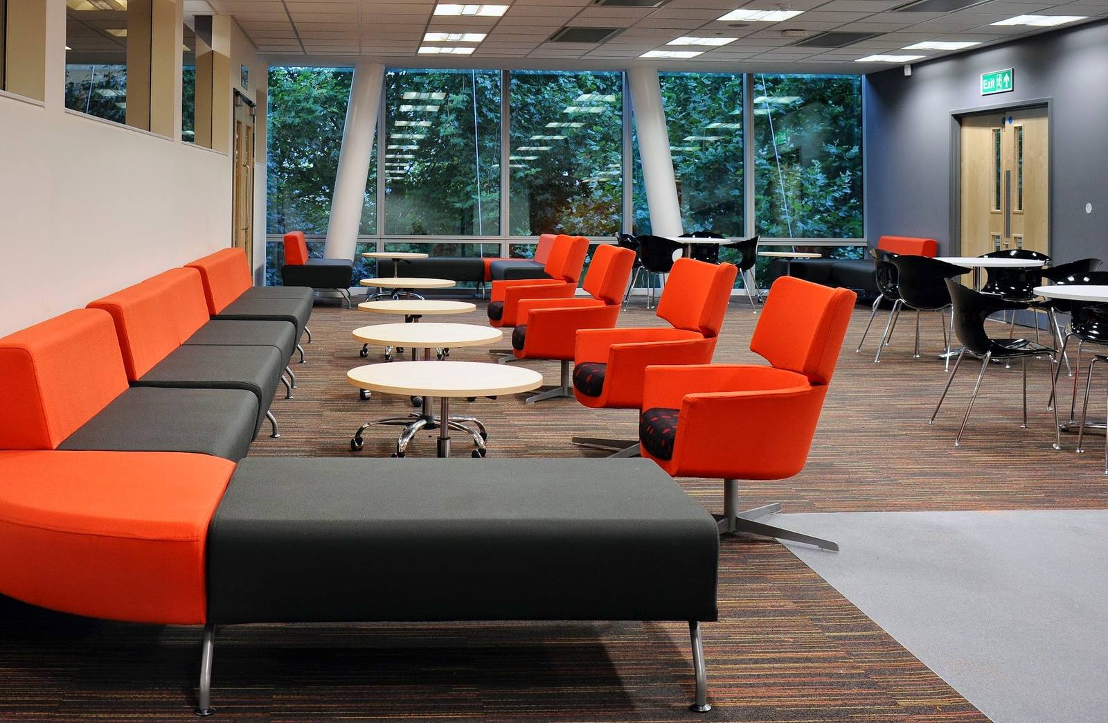 A completed commercial interior design project by the studio