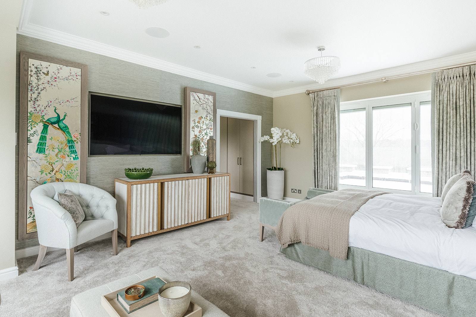 A completed residential interior design project by the studio