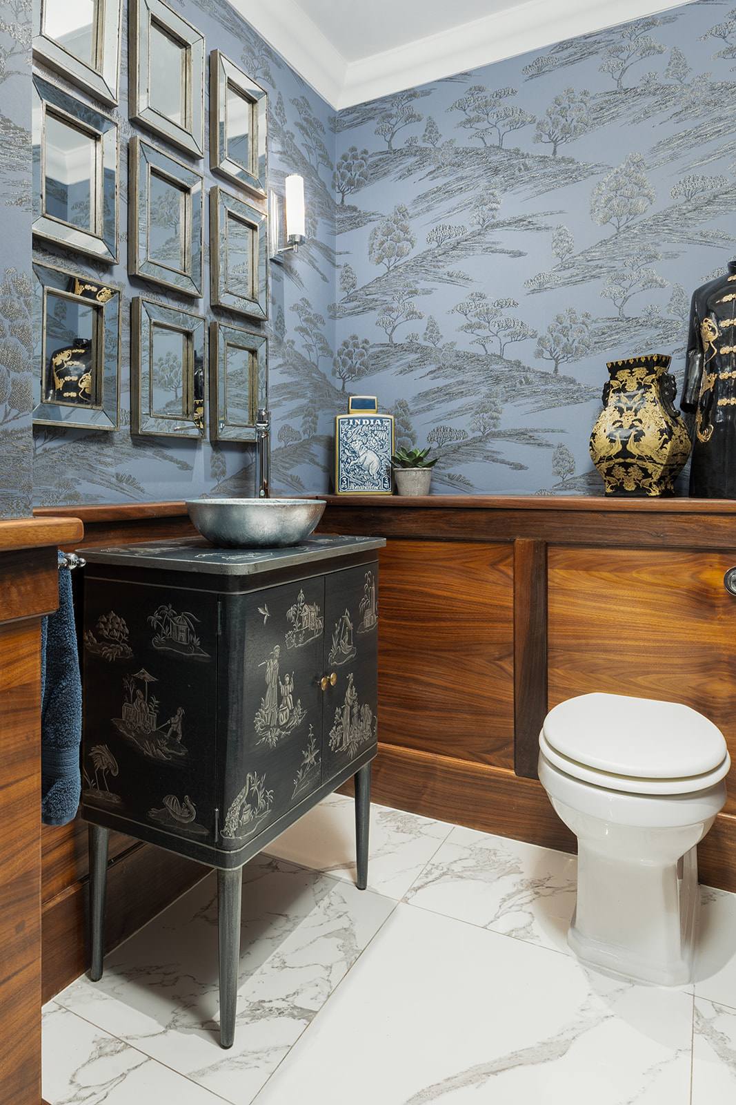 A completed residential interior design project by the studio