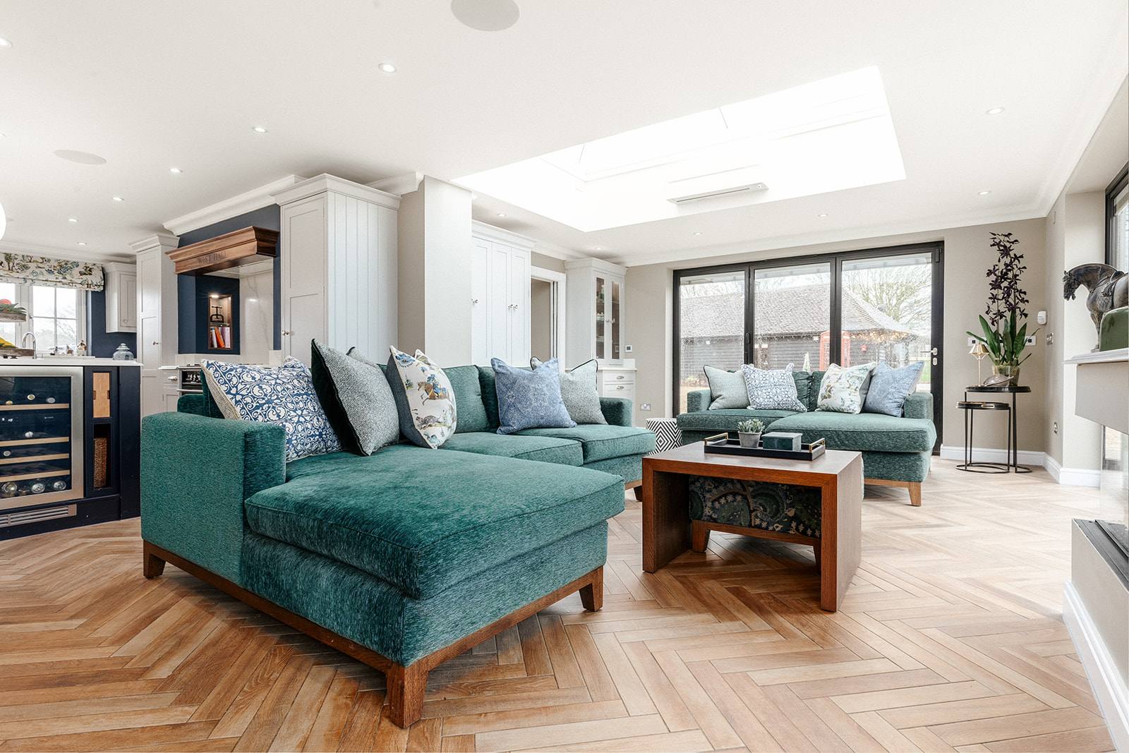 A completed residential interior design project by the studio