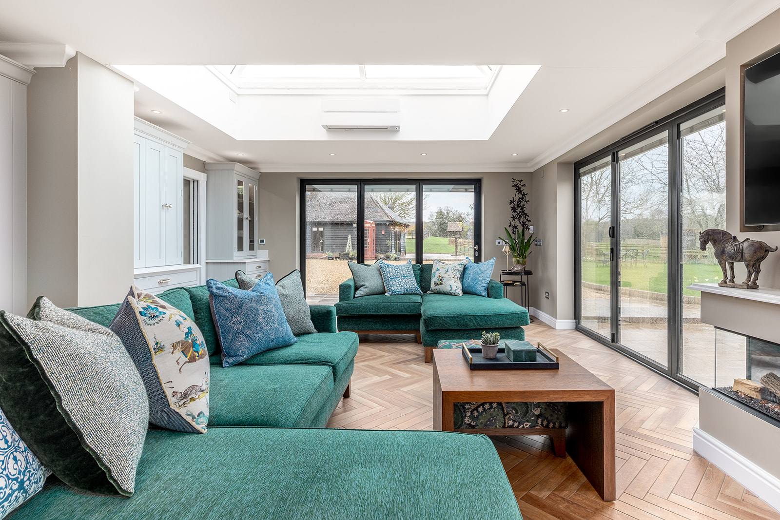 A completed residential interior design project by the studio